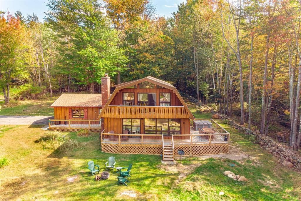 ADK Whiteface Chalet with Hot Tub, Dog Friendly!